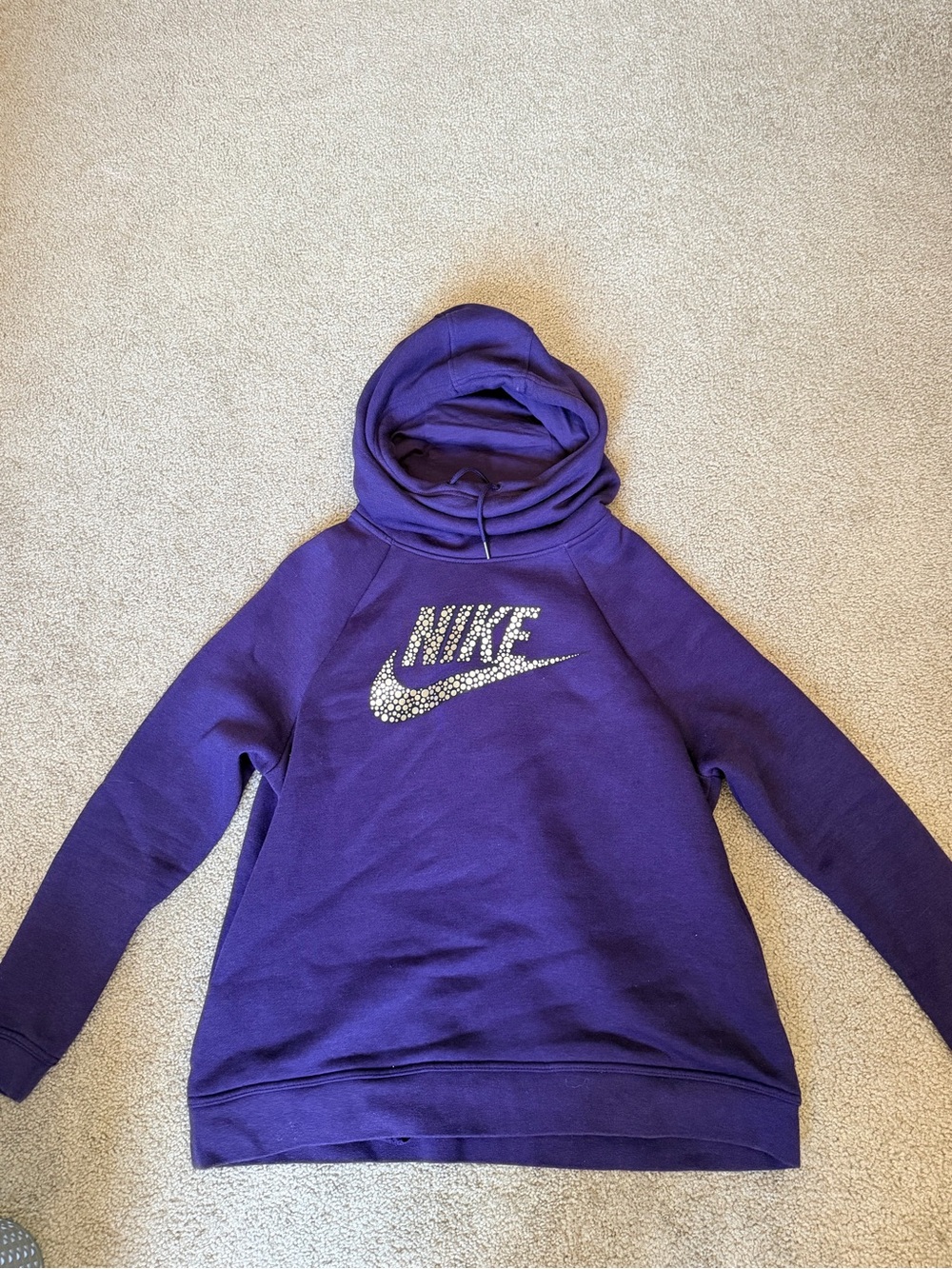 Nike Women's Purple Hoodie